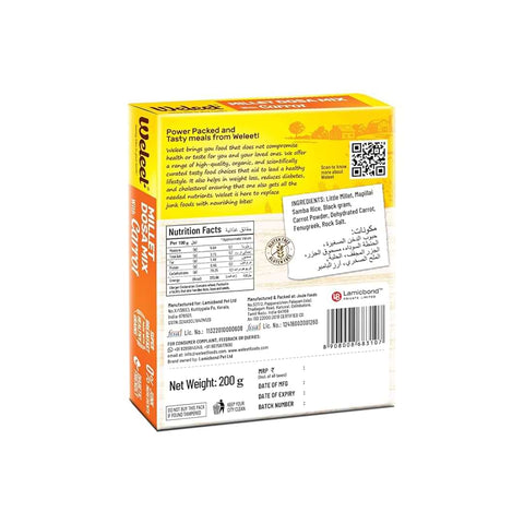 Millet Dosa Mix – Carrot | 200g