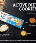 active diet jackfruit & millet cookies