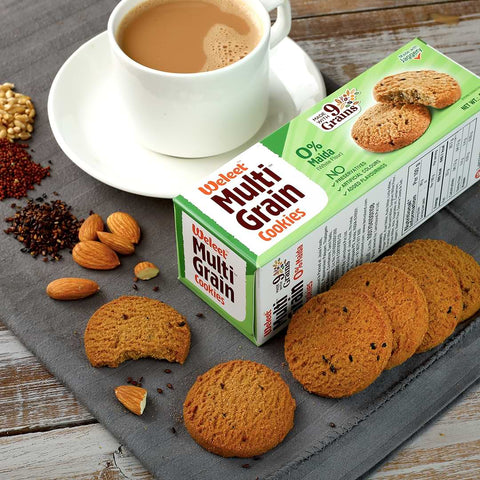 made with jaggery multi-grain cookie