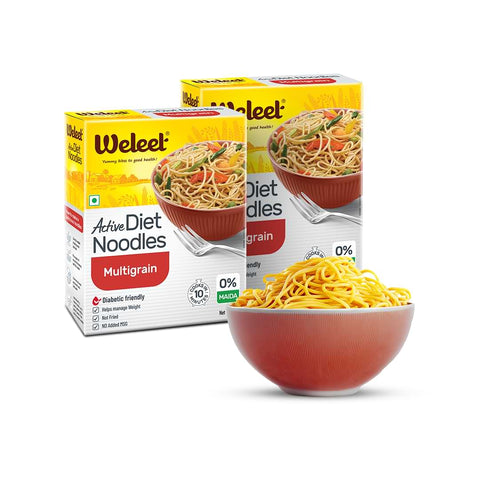 pack of 2 active diet multigrain noodles