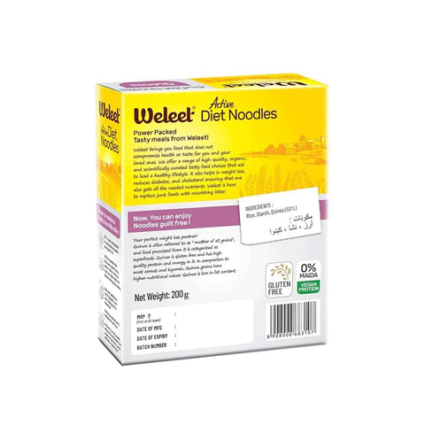 weleet gluten free qunioa diet noodles