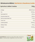 nutrients table for spirulina cookie